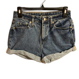 Wild Fable Highest Rise Mom Jean Shorts 'Happy' Womens‎ 2/26R